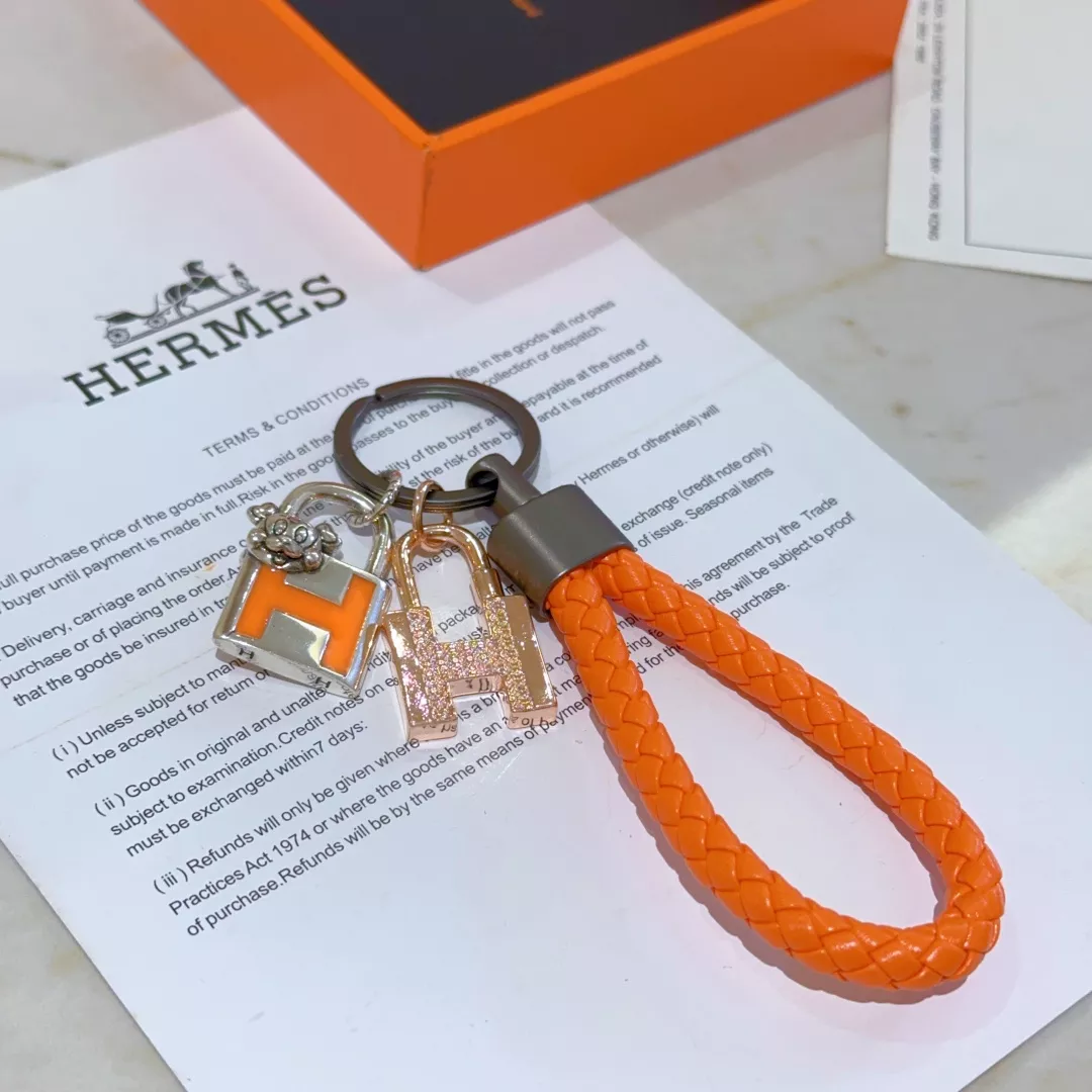 hermes key holder and boucle de sac s_12b1625